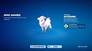 FREE Kitsune Is Now Being Granted To All OG Backbling Owners - Sidekicks #Fortnite