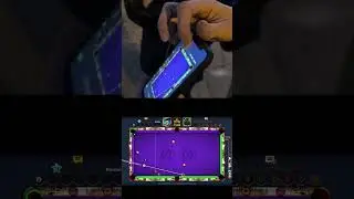 8 Ball Pool - handcam insane trickshot vs cheater #8bp #8ballpool #viral  #8ballpoolvideos #shorts