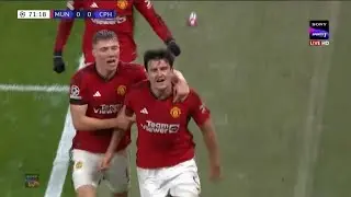 Harry Maguire goal vs Copenhagen | Man United vs Copenhagen 1-0