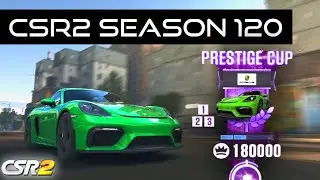 CSR2 Prestige Cup Season 120 Final Time 8.6xx (Porsche 718 Cayman GT4)