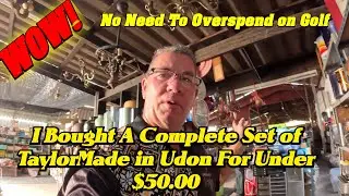 Wow, I Just Bought a Complete Set of TaylorMade For under $50.00 Best Deals in Udon