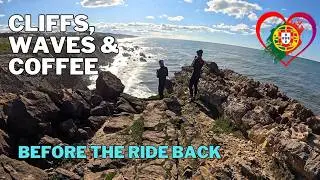 Cliffs, Waves & Coffee Before the Ride Back ☕🌊🚴‍♂️