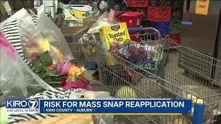 Federal officials suggest &ldquo;everyone&rdquo; will have to reapply for SNAP benefits