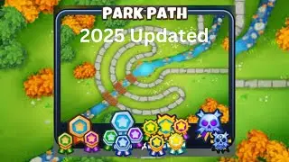 Park Path [Military Only] Guide | No Monkey Knowledge | BTD 6 (2025 Updated) 4K