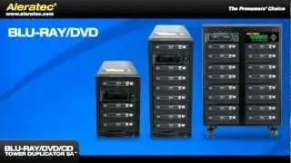 Aleratec Blu-ray DVD CD Tower Duplicator SA - Standalone Disc Duplicators