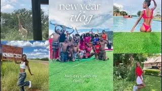 New Year Vlog || Mini Family vacation || Game drive
