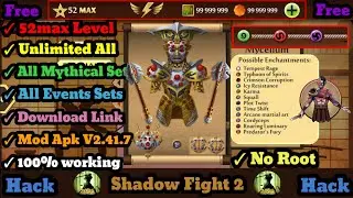 || Взлом Shadow Fight 2 | Как получить &laquo;Mod Apk + Unlimited All + Unlock All&raquo; в SF2 V2.41.7 || #38