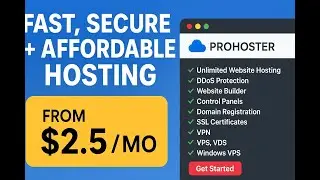 ProHoster Hosting Explained &ndash; Unlimited Hosting From $2.5/Month