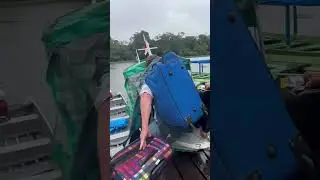 Atolamos c/ a Kombi no barro a caminho da selva amaz&ocirc;nica - Amazon Turtle Lodge Resort