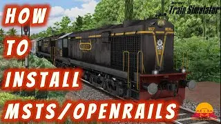 HOW TO DOWNLOAD MSTS/OPENRAILS WITH CONSIST EDITOR | Openrails | Microsoft Train Simulator MSTS 👍👍