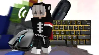 1500FPS Minute ASMR Keyboard + Mouse Sounds | Hypixel Bedwars