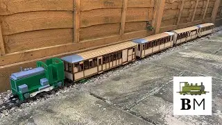 BME-009 16mm Scale Hibbert Planet Ffestiniog Railway 'Upnor Castle' - Test Running