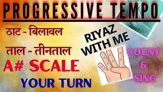 A# Scale | Intermediate  Alankar | SRRS RGGR | Alankar  | Vocal Palta |  Alankar | Sargam Practice