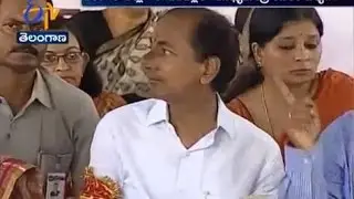 CM KCR Speaks After Inaugurating 'Grama Jyothi' In Ganagadevipalli