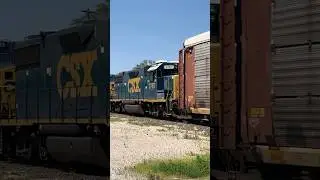 Oldest DPU Locomotive, CSX 1978 Geep, JawTooth shorts