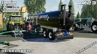 Spreading slurry with MrsTheCamPeR | Animals on Geiselsberg | Farming Simulator 19 | Episode 23