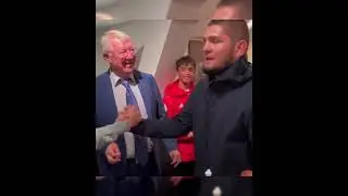 Khabib Met Sir Alex Ferguson, Face Off with Rio Ferdinand and paul Pogba
