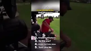 Charles Barkley Funniest Golfing Moments