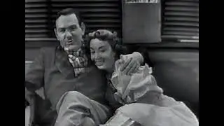 THE BOB & RAY SHOW 1951 - Bob Elliott, Ray Goulding, Audrey Meadows, Bob Denton