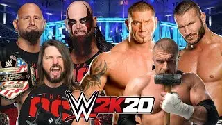WWE 2K20 | THE O.C vs EVOLUTION