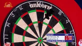 Dutch Darts Masters Semi-Finals - Michael van Gerwen vs Kim Huybrechts