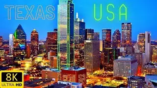 Texas- USA view || Best places of Texas in 8k ultra HD || Texas by Drone 8k view 2022