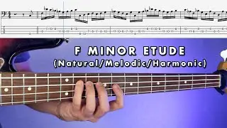 3 Minor Scales??? | BASS ETUDES vol. 12