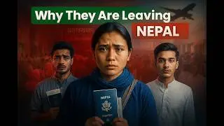 The Truth Behind Nepal's Brain Drain |From Dreams to Departure: @Nabinkhadkaofficials