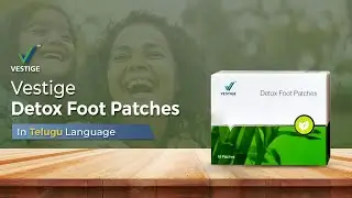 Vestige Detox Foot Patches Product AV (Telugu)