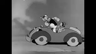 Popeye the Sailor | Wimmin Hadn't Oughta Drive | Classic Cartoon Comedy | ToonTube