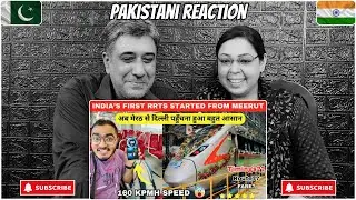 Finally RRTS Started From Meerut | RRTS Delhi Meerut | Namo Bharat Train | Reaction Rhythm