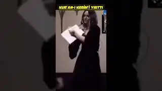 KUR'AN-I KERİM'İ YIRTAN KADININ İBRETLİK AKİBETİ #keşfet #trending #kuran #viralvideo #islam
