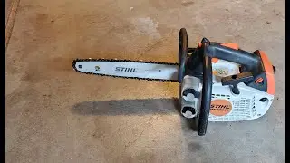 How to start Stihl MS192TC 14