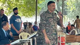 Army Man का दिल छू लेने वाला Live Singing &ndash; Lucknow Command Hospital में! 🇮🇳🎤
