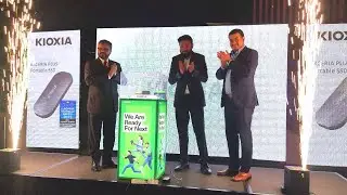 KIOXIA EXCERIA PLUS Portable SSD Launch Event in Kenya 2023