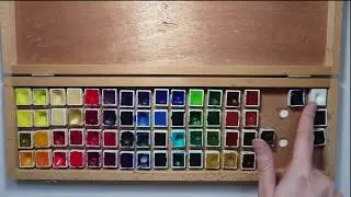 Minty Watercolour Tutorial - 4 The Secret of Colour Mixing