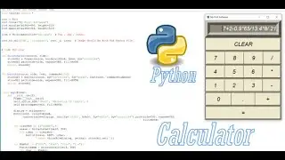 Build A Simple Calculator App - Python Tkinter GUI Tutorial Full Calculator App With Source Code2021