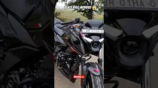 Modified N160 😈🥵 black look #rider #biker #bikelover #shorts #n160 #n160modified #viral #