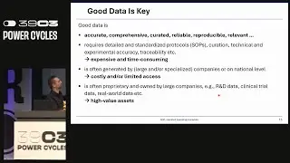 39C3 (Deutsche &Uuml;bersetzung) - Developing New Medicines in the Age of AI and Personalized Medicine