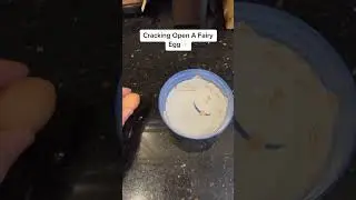 Cracking open a magical fairy egg 🧚&zwj;♀️ #egg #fairyegg #shortvideo