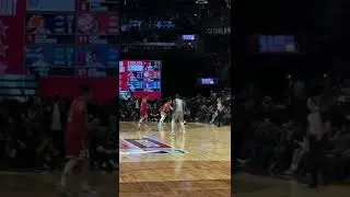 Insane Courtside View of LeBron's All-Star Game-Winner!