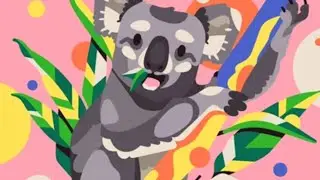Koala lucu dan imut ( Game Mewarnai ) #coloringactivities #art #game #coloring