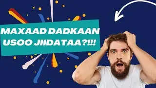 Maxaad dadkaan usoo jiidataa?!!! #narcissismexposed