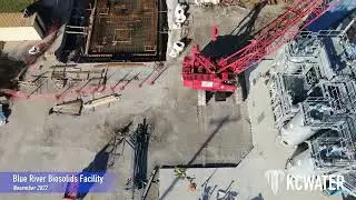 Progress update of the new Blue River Biosolids Facility