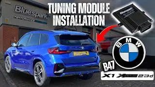 Установка блока чип-тюнинга на BMW B47 (X1 xDrive23d).