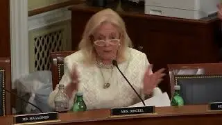 Rep. Dingell gives remarks during Committee on Natural Resources Oversight Hearing