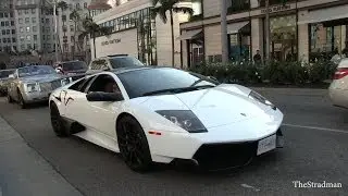 Lamborghini Murcielago LP670SV Super Veloce in Beverly Hills!