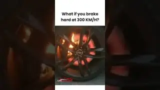 This Is What Happens When You Slam the Brakes at 300 KM/H!