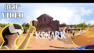 360&deg; Video:  Konark Sun Temple (Use VR Box/ Headset)