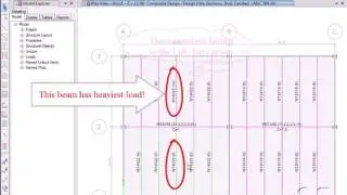 ETABS  2016 - 16 Composite Beam Design Watch & Learn HD